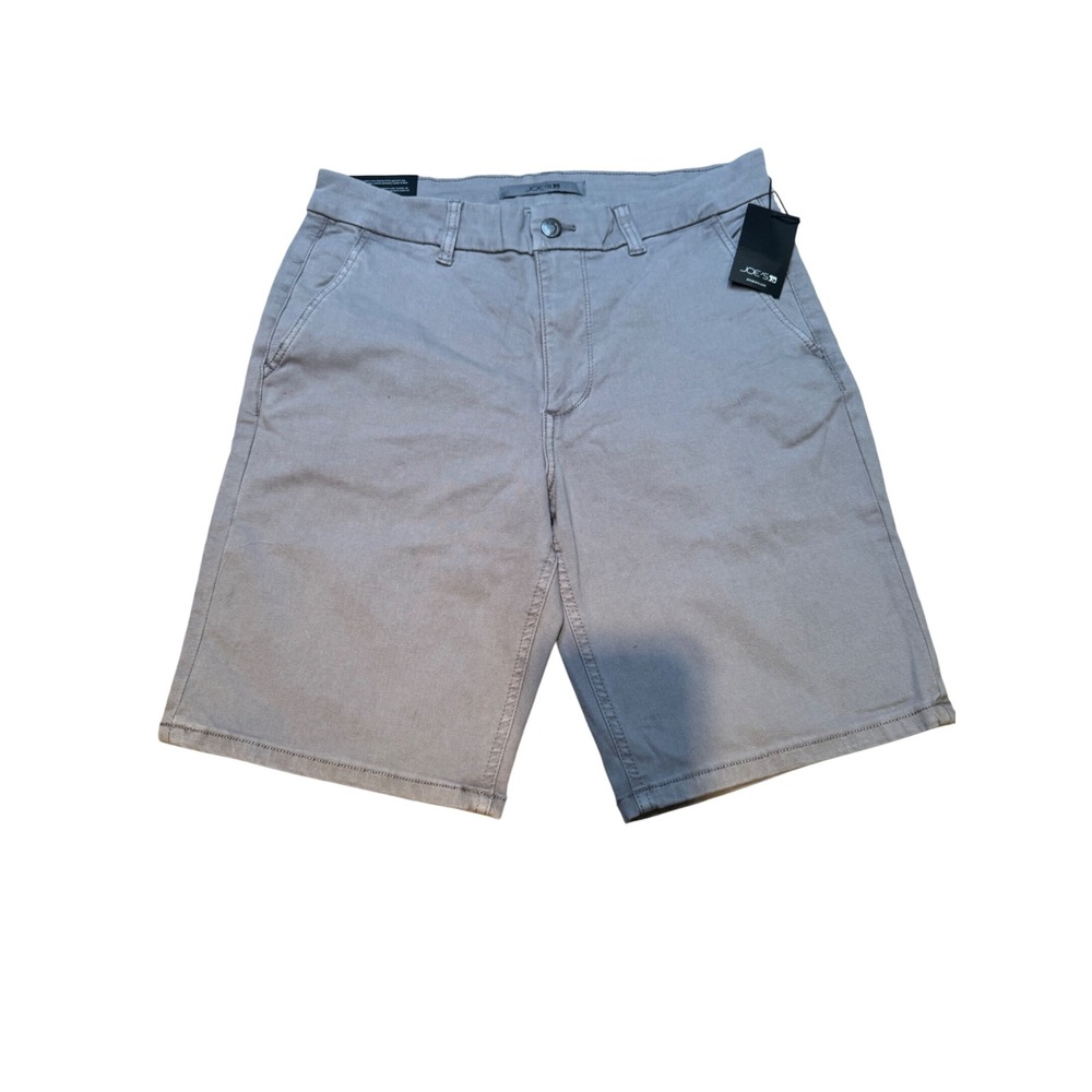 JOE'S JEANS Mens 29 Trouser Shorts‎ Gray Flat Front Casual Summer Pants